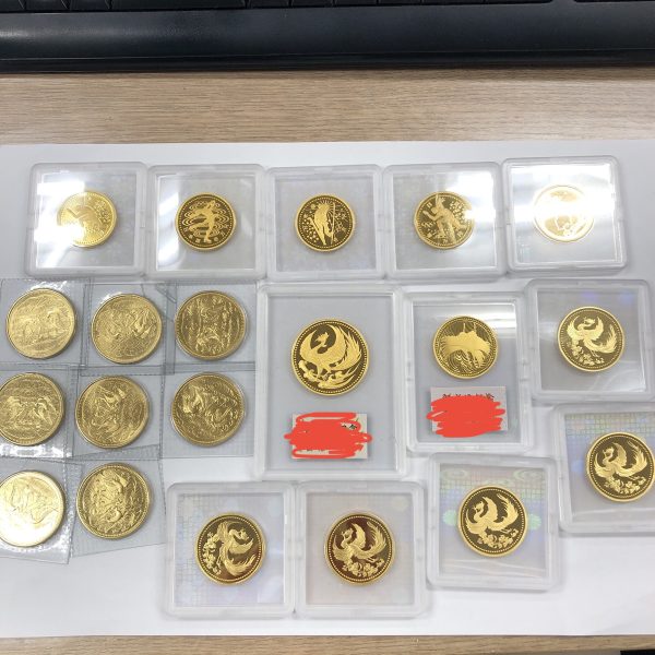 金貨売却