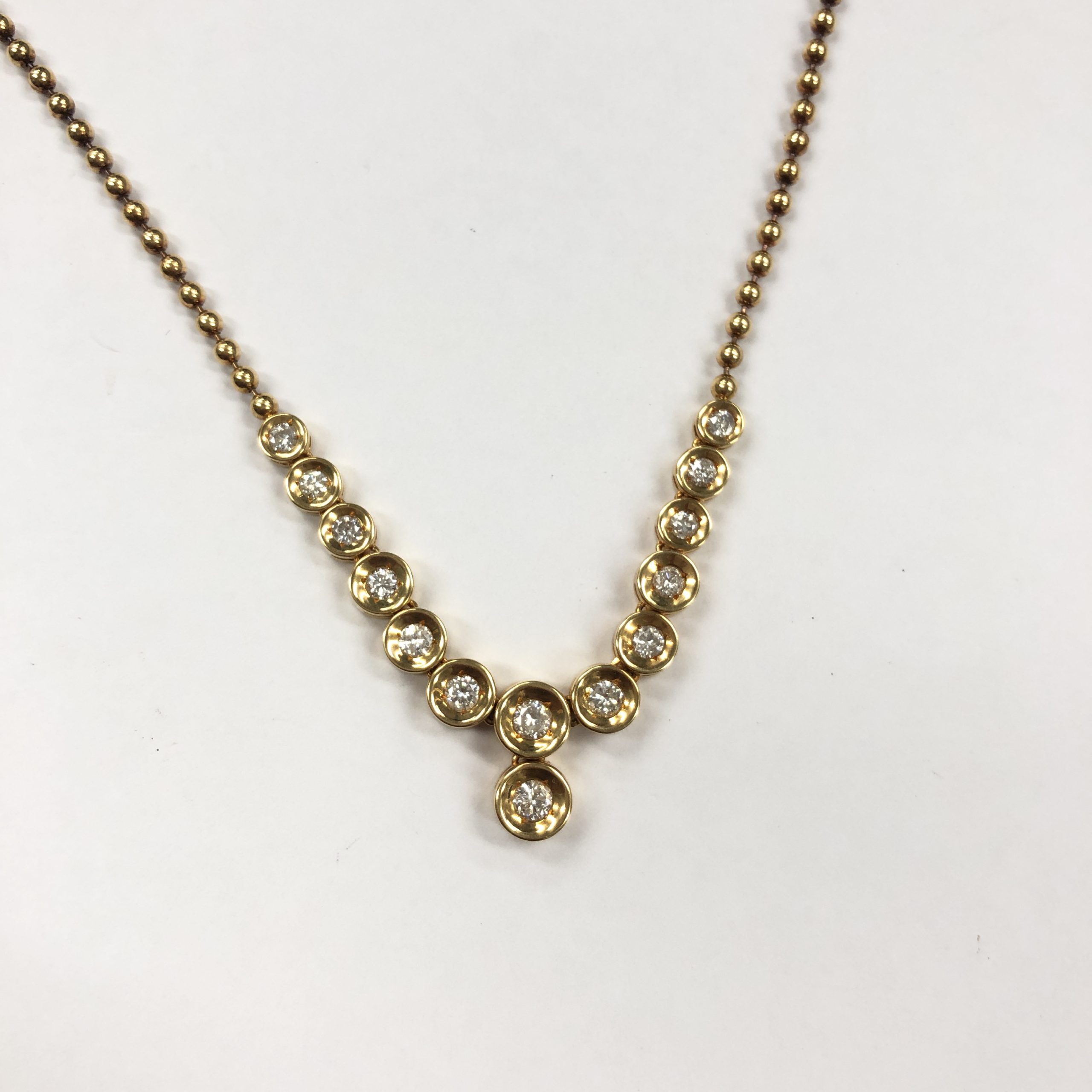 K18 MD1.0ct Necklace