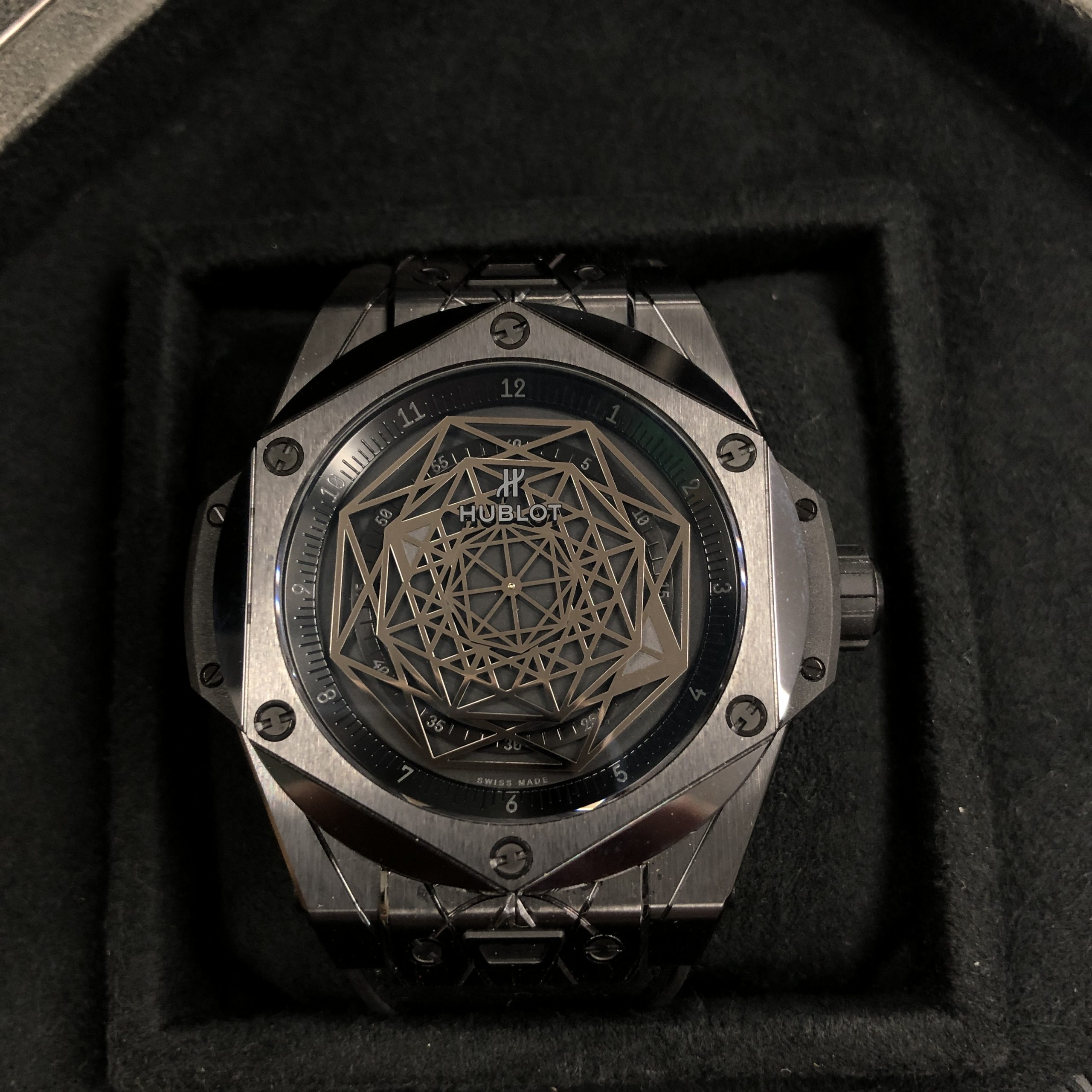 Read more about the article Hublot Big Bang Unico Sang Bleu All Black