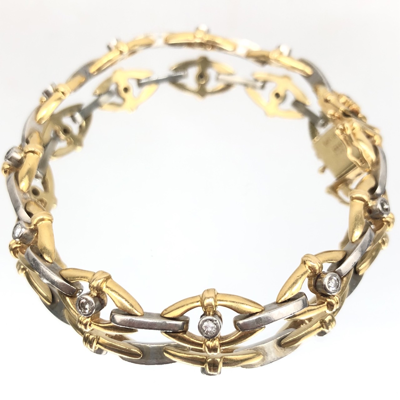 You are currently viewing Bracelet Gold K18/Pt850 MD0.34ct 買取価格